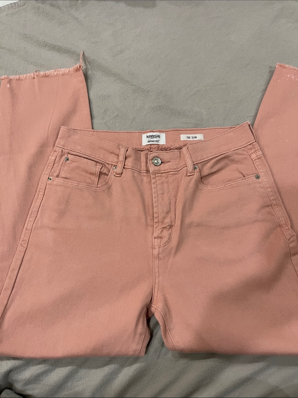 NWOT! The Kensie Slim High-Waist Jeans in Dusty Rose